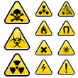 Vector: Signs of danger Signs of danger