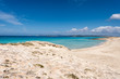 Illetes beach in Formentera island, Mediterranean sea, Spain