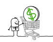 man & dollar 