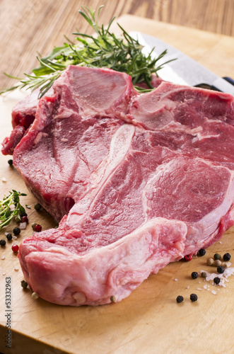 Photo: t-bone steak t-bone steak