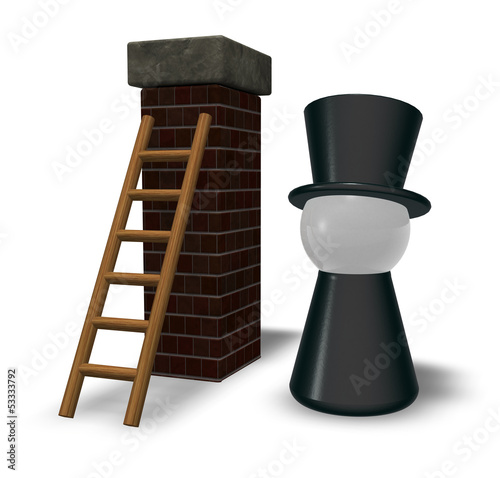 Illustration: chimney sweeper chimney sweeper