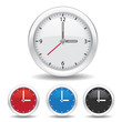 analog clock  vector icon