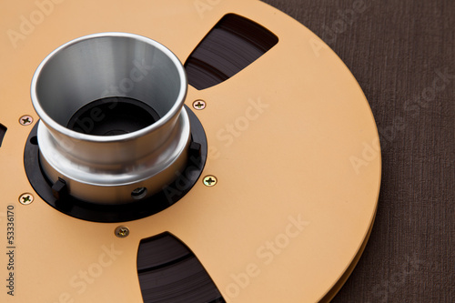 Photo: Professional audio metal reel Professional audio metal reel