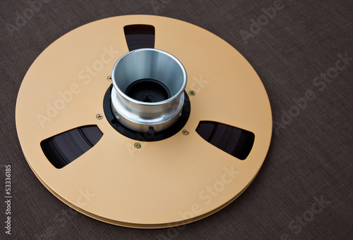 Photo: Professional audio metal reel Professional audio metal reel