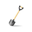 Shovel isolated on white background