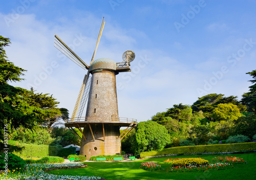 Photo: Dutch windmill in San Francisco Dutch windmill in San Francisco