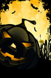 Vector: Grunge Halloween Party Background Grunge Halloween Party Background