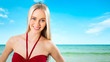 Sexual young blonde girl