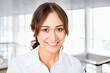 Photo: Nice friendly business woman Nice friendly business woman