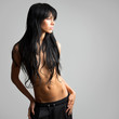 Photo: Beautiful topless woman Beautiful topless woman