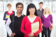 Photo: Group of happy students Group of happy students