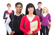 Photo: Group of happy students Group of happy students