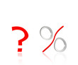 interrogativo sulla percentuale