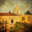 Foto: Vintage image of Cartagena, Colombia. Vintage image of Cartagena, Colombia.
