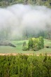 view on Gauja valley in spring in Sigulda, Latvia