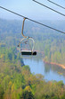 ski lift in Sigulda, Latvia