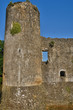 medieval castle of Villandraut in Gironde