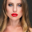 Beautiful young woman portrait