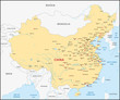 Vector: China map China map