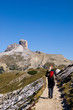 Wanderer in den Dolomiten - Alpen