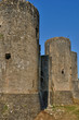 medieval castle of Villandraut in Gironde