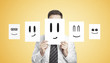paper with smile