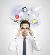 businessman thinking