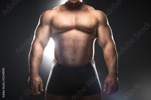 Photo: muscular man muscular man