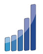 Simple graph blue