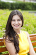 Happy young woman. Outdoor portrait