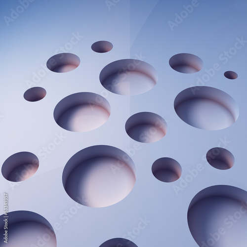 Illustration: 3D geometric abstract background 3D geometric abstract background