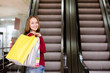 Young woman shopping