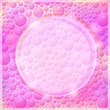 Pink Background Design of Round Form and Bright Colors