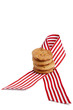 Ribbon with cookies