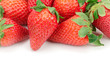 strawberry isolated on white background