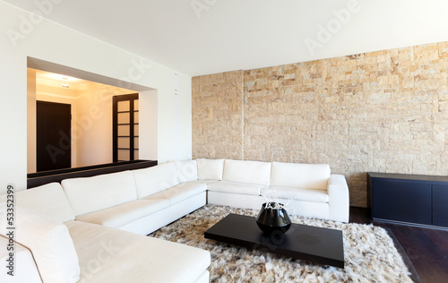 Photo: interior luxury apartment, beautiful living room interior luxury apartment, beautiful living room