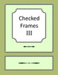 Checked frames, borders and page design elements