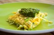 Omelette aux asperges vertes