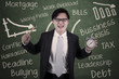Photo: Asian businessman angry Asian businessman angry