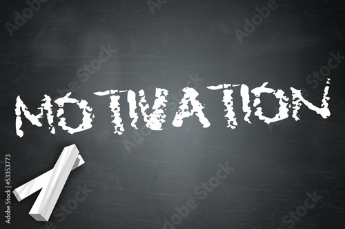 Illustration: Blackboard "Motivation" Blackboard "Motivation"