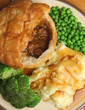 Photo: Steak & Kidney Pie Dinner Steak & Kidney Pie Dinner