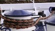 Mooring rope.