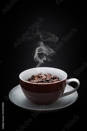 Photo: Kaffeetasse-Bohnenkaffee-Becher Kaffeetasse-Bohnenkaffee-Becher