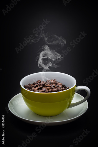 Photo: Kaffeetasse-Bohnenkaffee-Becher Kaffeetasse-Bohnenkaffee-Becher