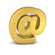 symbol at gold vertikal