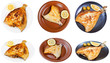 fried sole fish on white plate