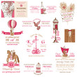 Vector: Wedding Vintage Invitation Collection - for design, scrapbook Wedding Vintage Invitation Collection - for design, scrapbook