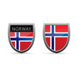 Norway flag emblem