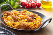 Pasta and Meatballs - Pasta und Fleischbällchen