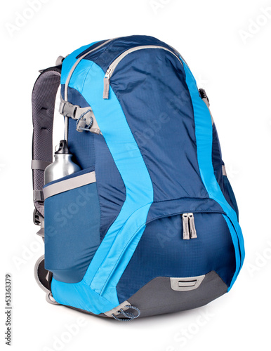 Photo: blue backpack blue backpack